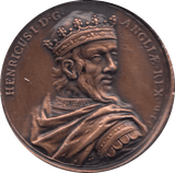 COIN BRONZE 23g MEDALLION HENRICUS I - MEDALS & MEDALLIONS - Cambridgeshire Coins