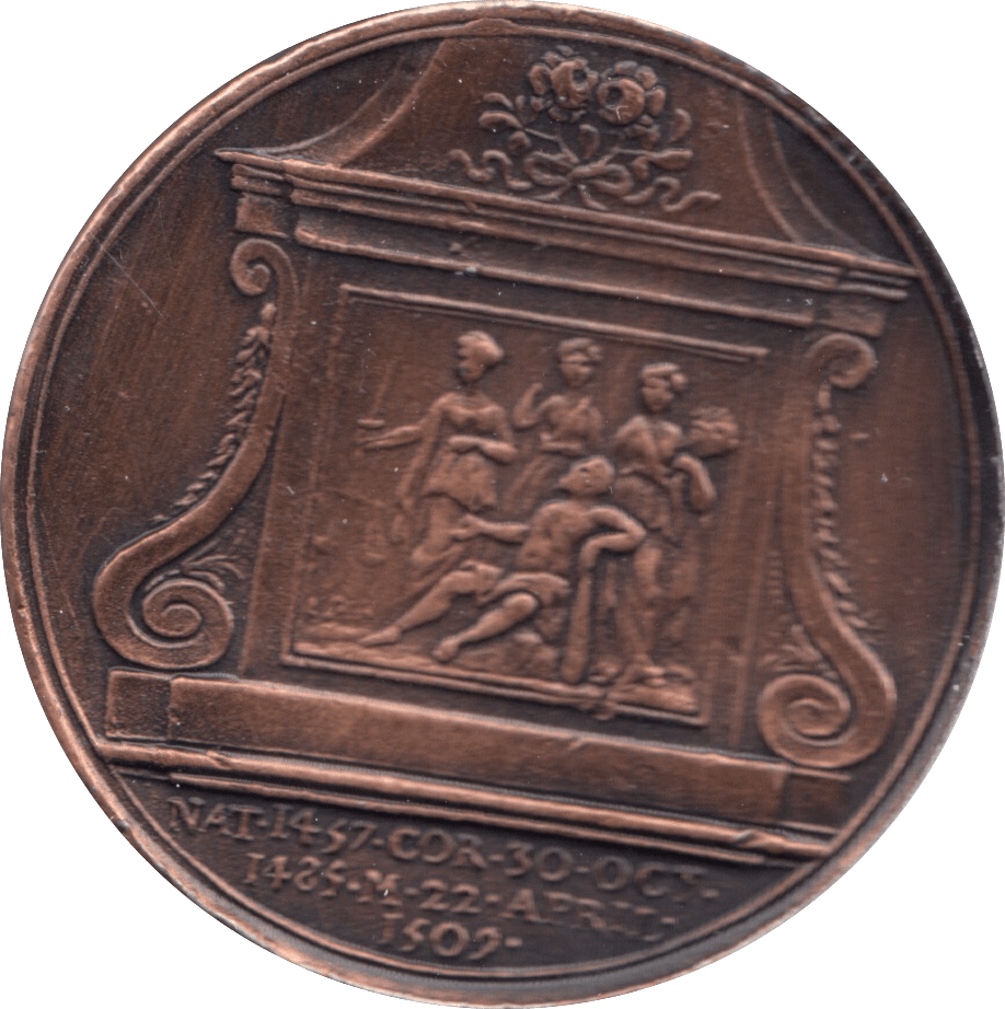 COIN BRONZE 23g MEDALLION HENRICUS VII - MEDALS & MEDALLIONS - Cambridgeshire Coins
