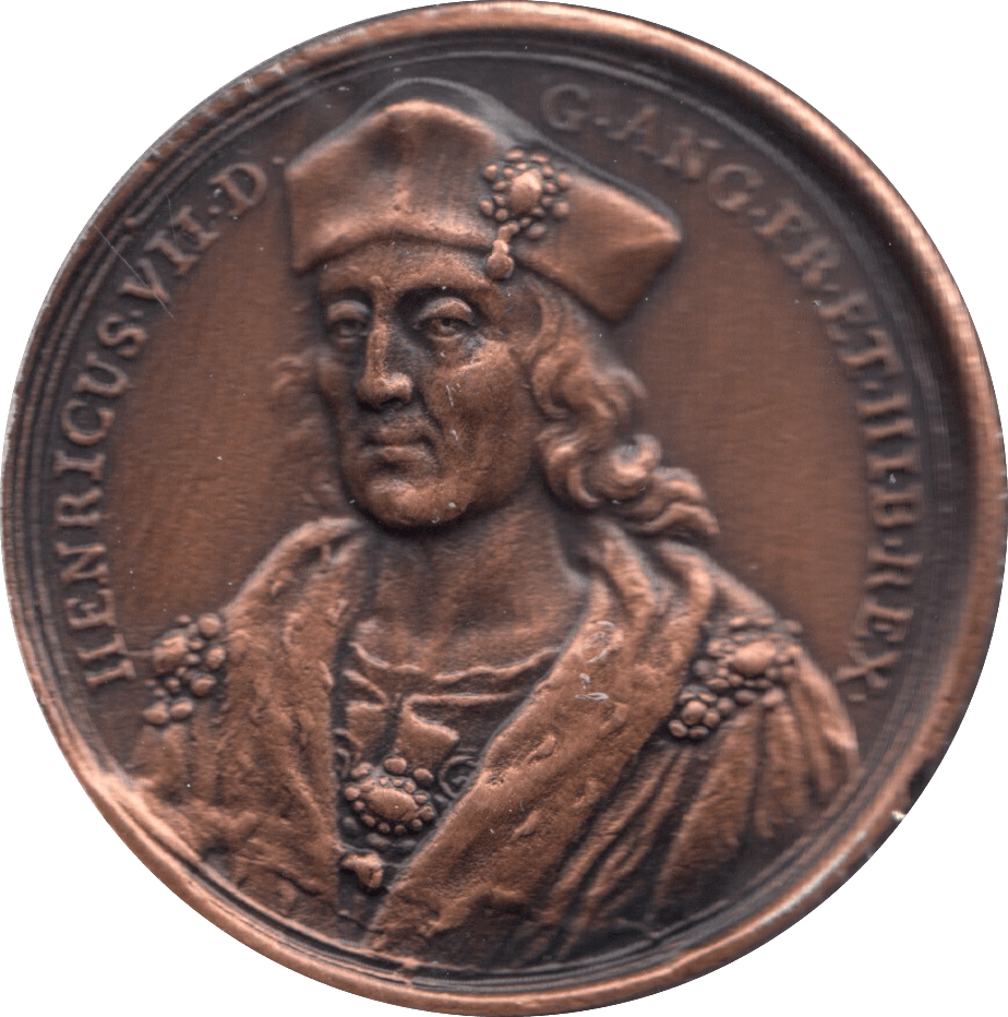 COIN BRONZE 23g MEDALLION HENRICUS VII - MEDALS & MEDALLIONS - Cambridgeshire Coins
