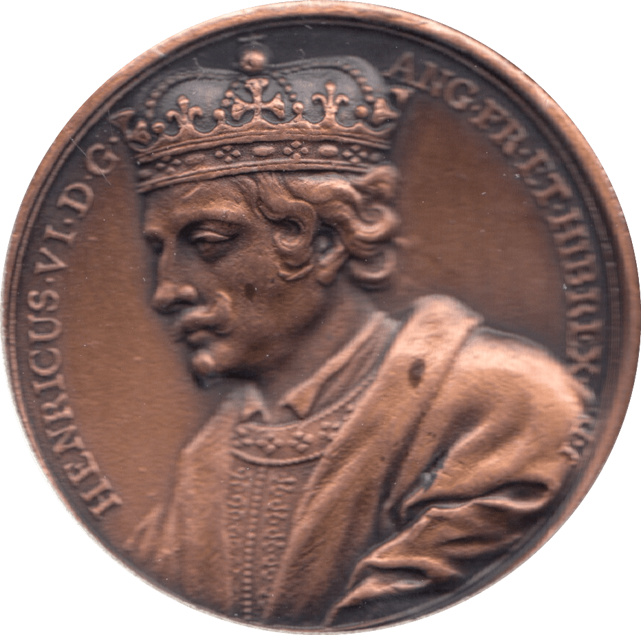 COIN BRONZE 23g MEDALLION HENRICUS VI - MEDALS & MEDALLIONS - Cambridgeshire Coins