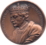 COIN BRONZE 23g MEDALLION HENRICUS VI - MEDALS & MEDALLIONS - Cambridgeshire Coins