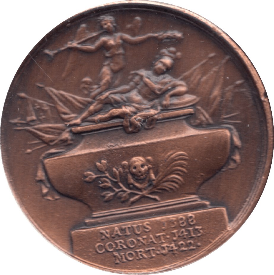 COIN BRONZE 23g MEDALLION HENRICUS V - MEDALS & MEDALLIONS - Cambridgeshire Coins