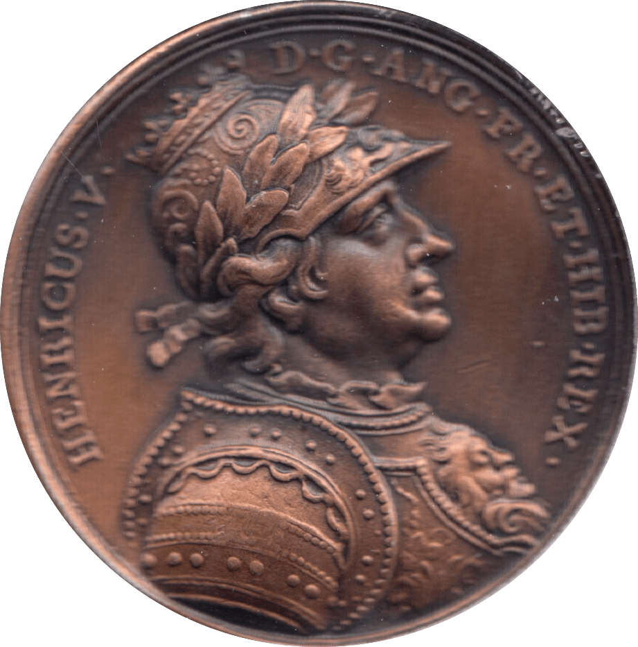 COIN BRONZE 23g MEDALLION HENRICUS V - MEDALS & MEDALLIONS - Cambridgeshire Coins