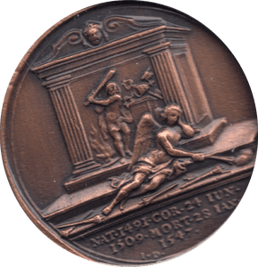 COIN BRONZE 23g MEDALLION HENRY VIII - MEDALS & MEDALLIONS - Cambridgeshire Coins