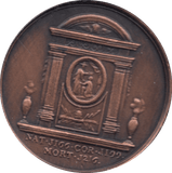 COIN BRONZE 23g MEDALLION IOANNES - MEDALS & MEDALLIONS - Cambridgeshire Coins