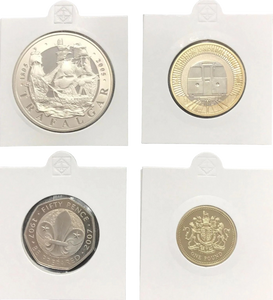 COIN HOLDERS SELF ADHESIVE ( LIGHTHOUSE )