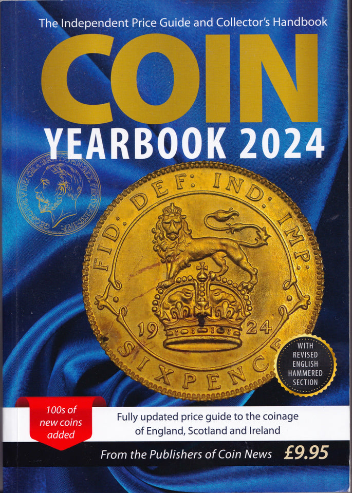 COIN YEARBOOK 2024 PAPERBACK EDITION - TOKEN PUBLISHING - Coin Book - Cambridgeshire Coins