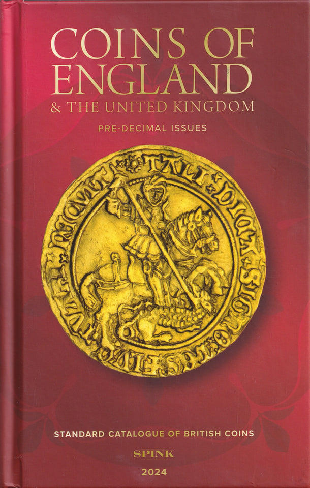 COINS OF ENGLAND 2024 PRE-DECIMAL HARDCOVER - SPINK - Coin Book - Cambridgeshire Coins