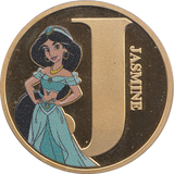 DISNEY GOLD PLATED JASMINE ( PROOF ) - OTHER TOKENS - Cambridgeshire Coins