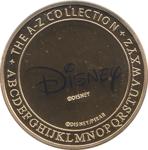 DISNEY GOLD PLATED PETER PAN TOKEN ( PROOF ) - OTHER TOKENS - Cambridgeshire Coins