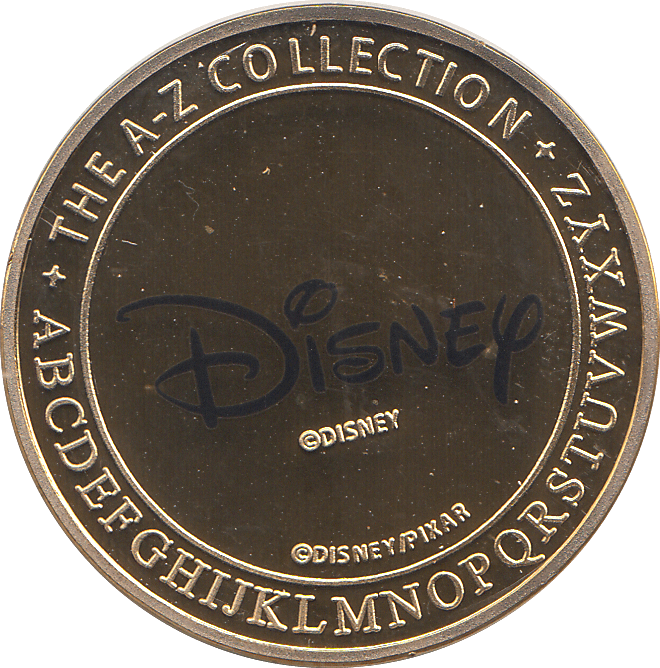 DISNEY GOLD PLATED PETER PAN TOKEN ( PROOF ) - OTHER TOKENS - Cambridgeshire Coins