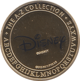 DISNEY GOLD PLATED PETER PAN TOKEN ( PROOF ) - OTHER TOKENS - Cambridgeshire Coins