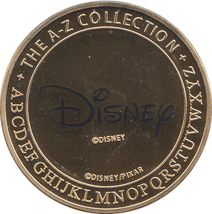 DISNEY GOLD PLATED RAFIKI ( PROOF ) - OTHER TOKENS - Cambridgeshire Coins