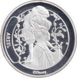 DISNEY SILVER PLATED ARIEL ( PROOF ) - OTHER TOKENS - Cambridgeshire Coins