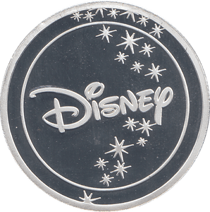 DISNEY SILVER PLATED DAISY DUCK TOKEN ( PROOF ) - OTHER TOKENS - Cambridgeshire Coins