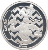 DISNEY SILVER PLATED GOOFY TOKEN ( PROOF ) - OTHER TOKENS - Cambridgeshire Coins