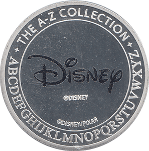 DISNEY SILVER PLATED LUMIERE TOKEN ( PROOF ) - OTHER TOKENS - Cambridgeshire Coins