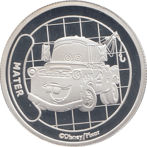 DISNEY SILVER PLATED MATER TOKEN ( PROOF ) - OTHER TOKENS - Cambridgeshire Coins