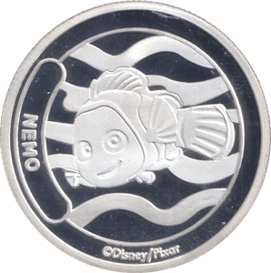DISNEY SILVER PLATED NEMO ( PROOF ) - OTHER TOKENS - Cambridgeshire Coins