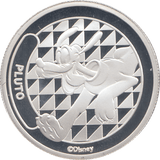 DISNEY SILVER PLATED PLUTO TOKEN ( PROOF ) - OTHER TOKENS - Cambridgeshire Coins
