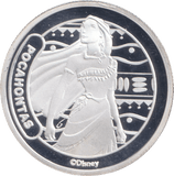 DISNEY SILVER PLATED POCAHONTAS ( PROOF ) - OTHER TOKENS - Cambridgeshire Coins