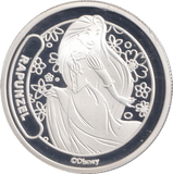 DISNEY SILVER PLATED RAPUNZEL ( PROOF ) - OTHER TOKENS - Cambridgeshire Coins