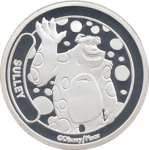 DISNEY SILVER PLATED SULLEY TOKEN ( PROOF ) - OTHER TOKENS - Cambridgeshire Coins