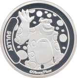 DISNEY SILVER PLATED SULLEY TOKEN ( PROOF ) - OTHER TOKENS - Cambridgeshire Coins
