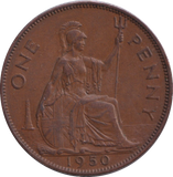 1950 PENNY ( AUNC )