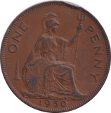 1950 PENNY ( EF )
