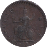 1773 FARTHING ( VF )