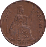 1950 PENNY ( AUNC )