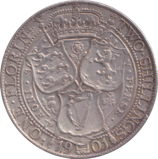 1901 FLORIN ( VF )