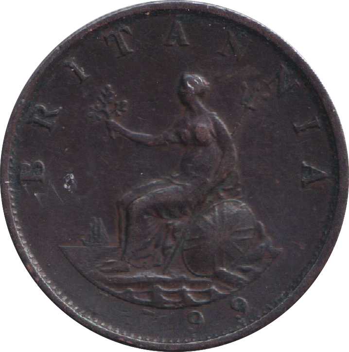 1799 HALF PENNY ( VF )