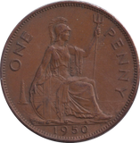 1950 PENNY ( EF )