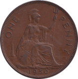 1950 PENNY ( EF )