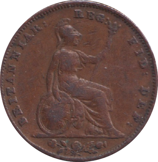 1847 FARTHING ( GF )