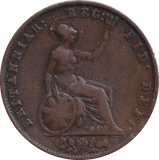 1853 HALF PENNY ( VF )