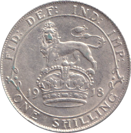1918 SHILLING ( EF )