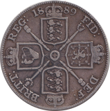 1889 DOUBLE FLORIN ( VF )
