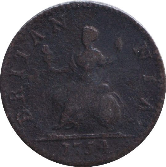 1754 FARTHING ( GF )
