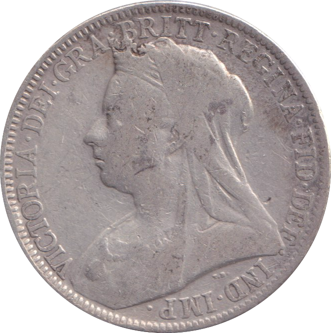 1901 FLORIN ( FINE )