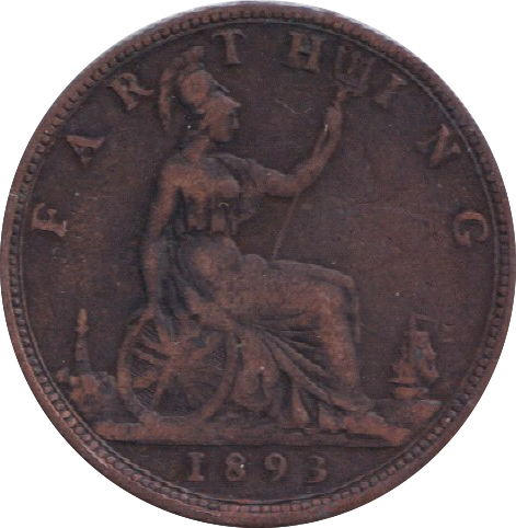 1893 FARTHING ( FINE )