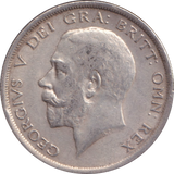 1918 HALFCROWN ( VF )