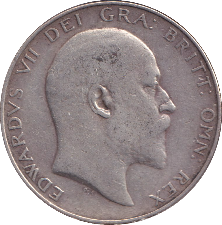 1910 HALFCROWN ( GF )