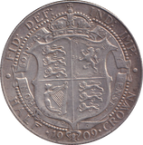 1909 HALFCROWN ( VF )