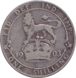 1903 SHILLING ( NF )