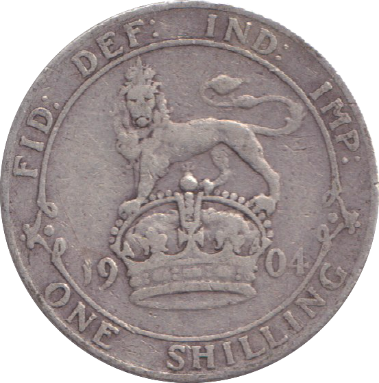 1904 SHILLING ( FINE )