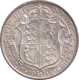 1916 HALFCROWN ( GVF )