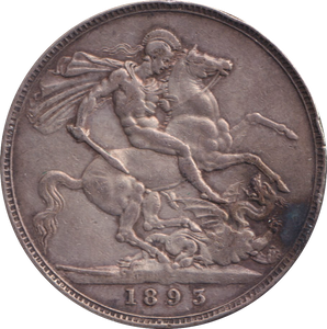 1893 CROWN ( VF )